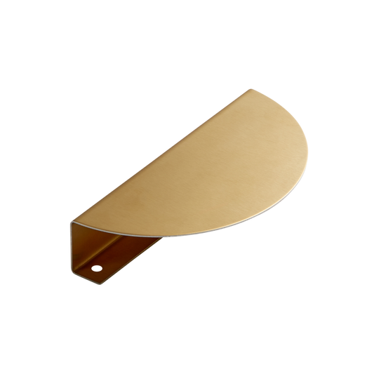 Momo Sola Half Round 140mm in Brushed Brass