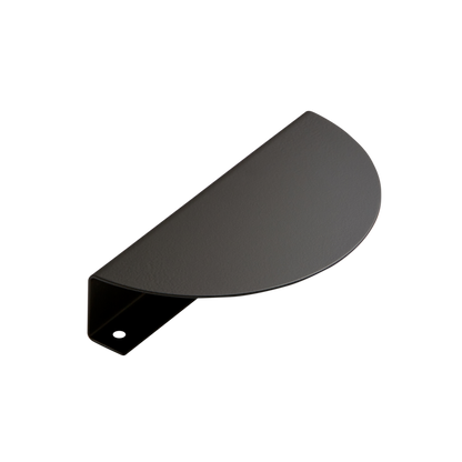 Momo Sola Half Round 140mm in Matt Black