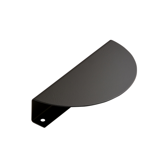 Momo Sola Half Round 140mm in Matt Black