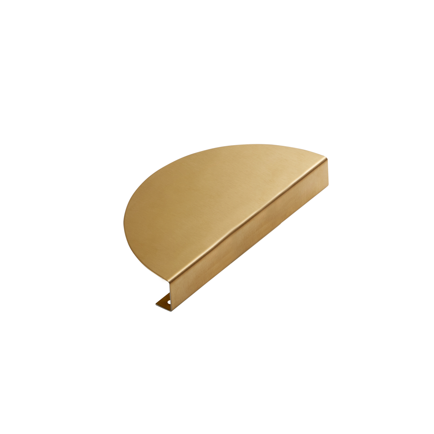 Momo Sola Half Round 220mm in Brushed Brass (1)