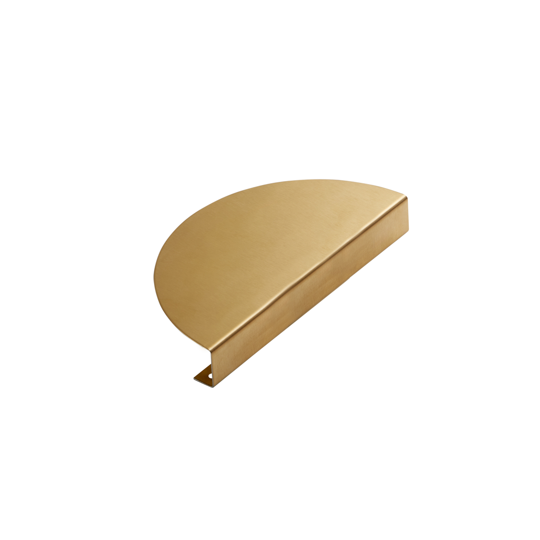 Momo Sola Half Round 220mm in Brushed Brass (1)