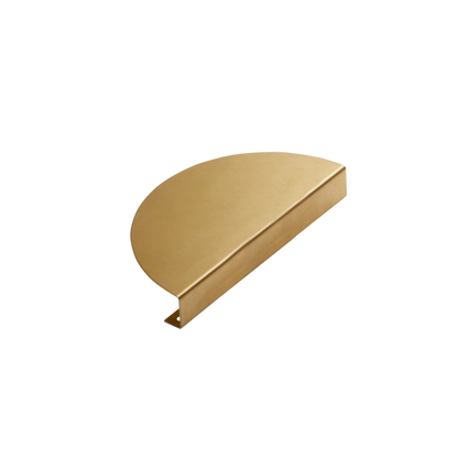 Momo Sola Half Round 220mm in Brushed Brass (1)