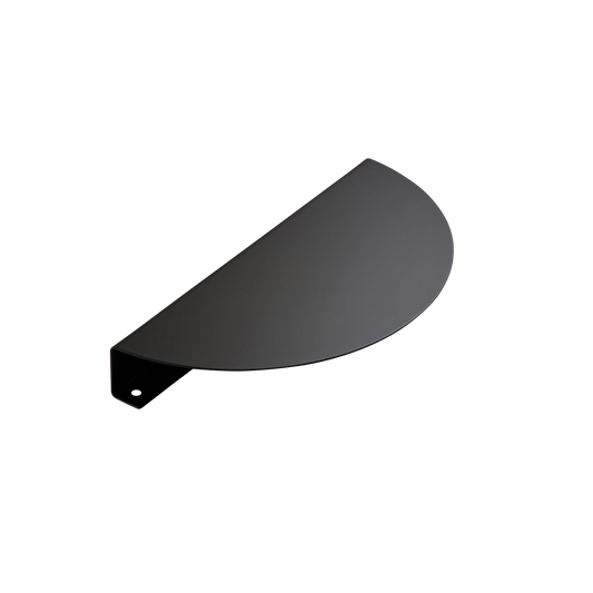Momo Sola Half Round 220mm in Matt Black