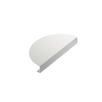 Momo Sola Half Round 220mm in White (1)