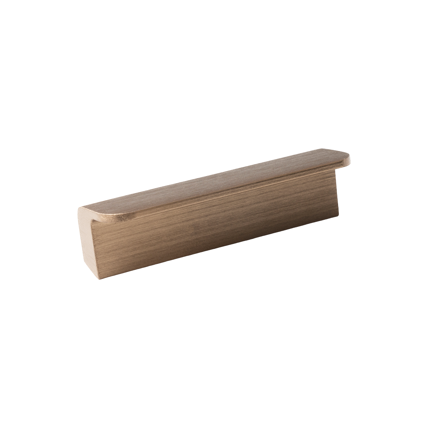 Momo Flapp Pull Handle 32mm in Brushed Dark Brass