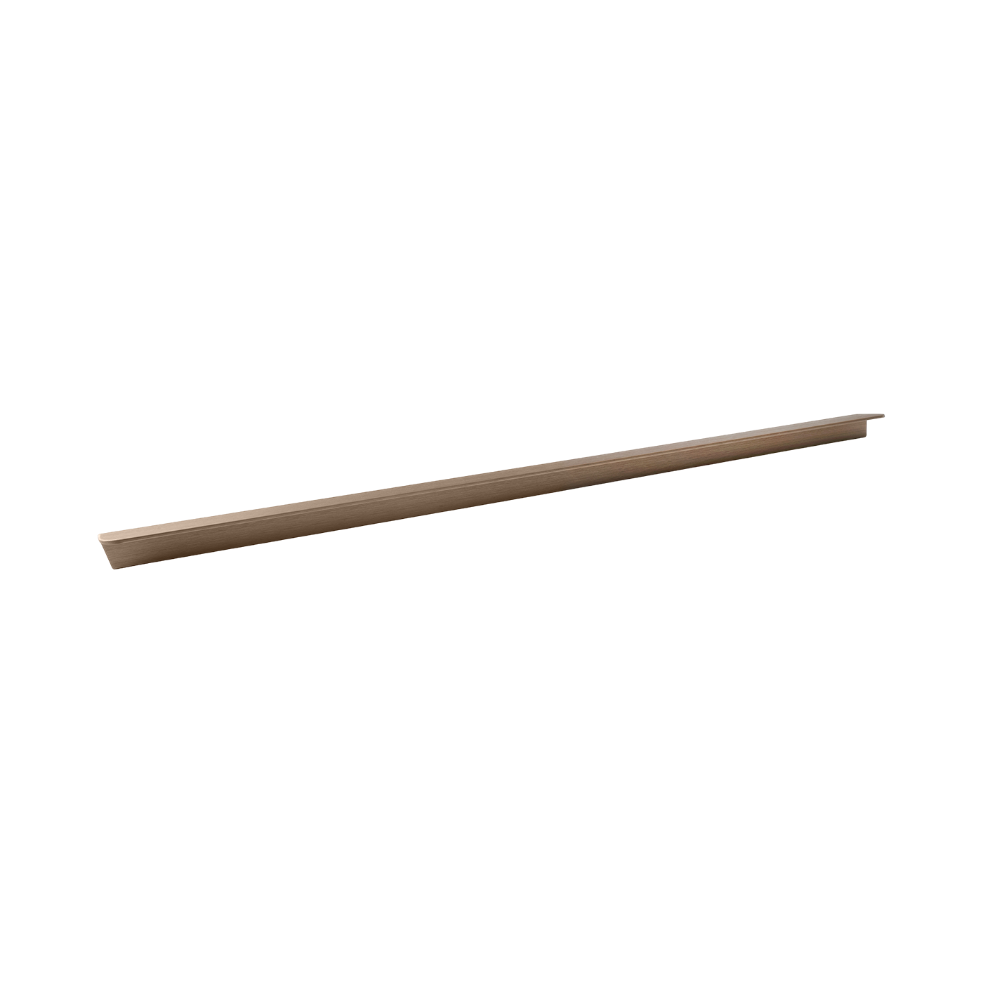 Momo Flapp Pull Handle 1056mm in Brushed Dark Brass