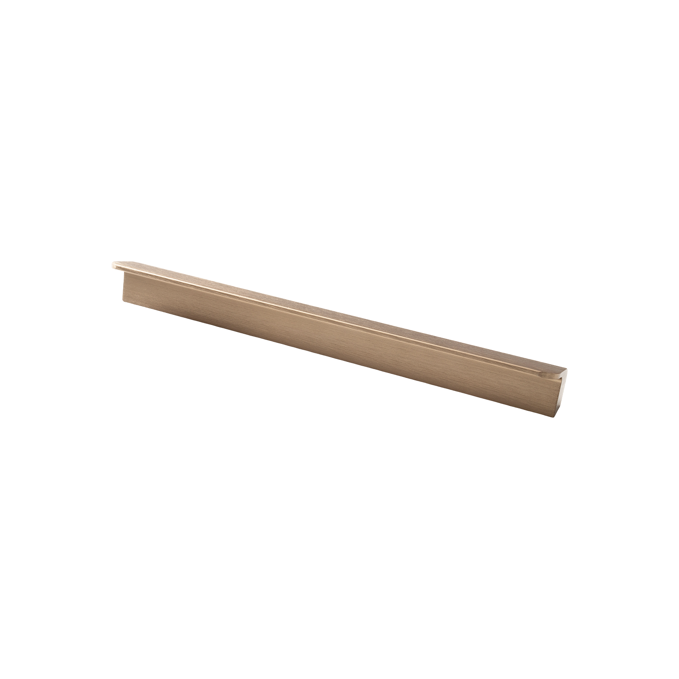 Momo Flapp Pull Handle 128mm in Brushed Dark Brass (1)