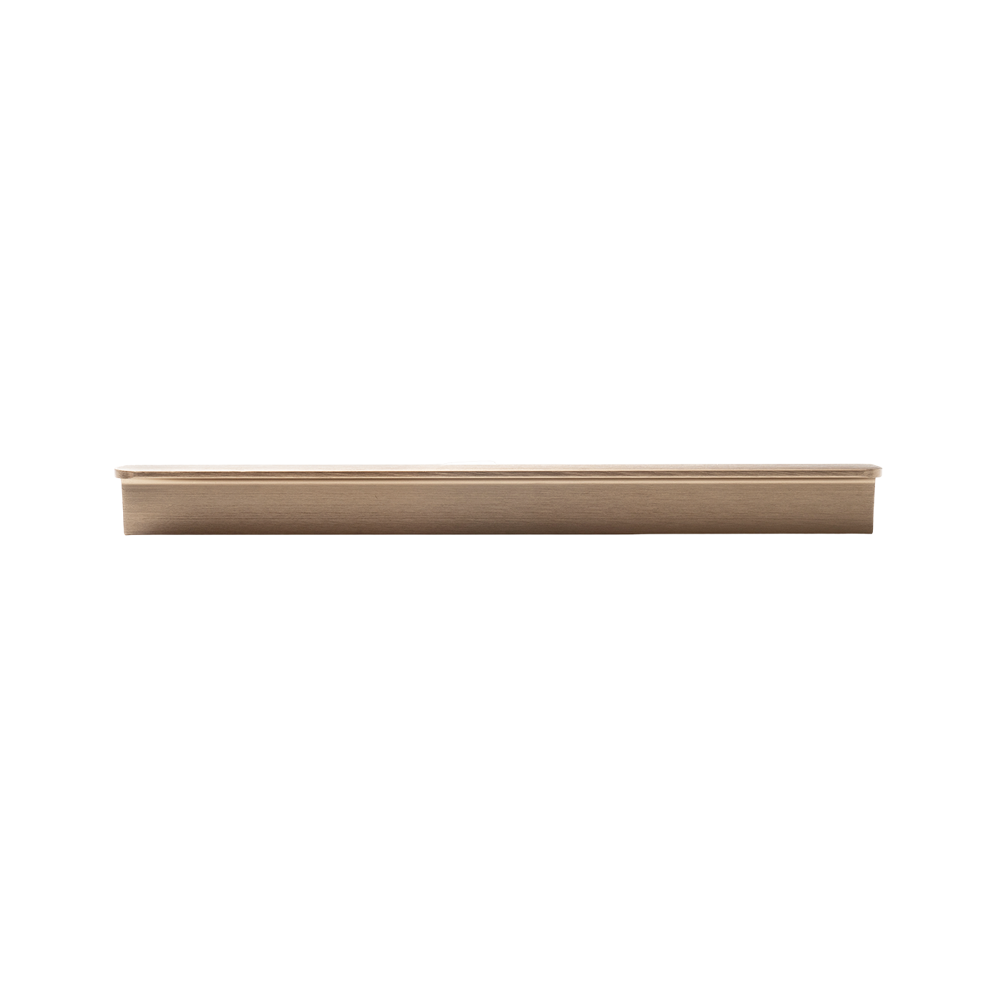 Momo Flapp Pull Handle 128mm in Brushed Dark Brass (2)