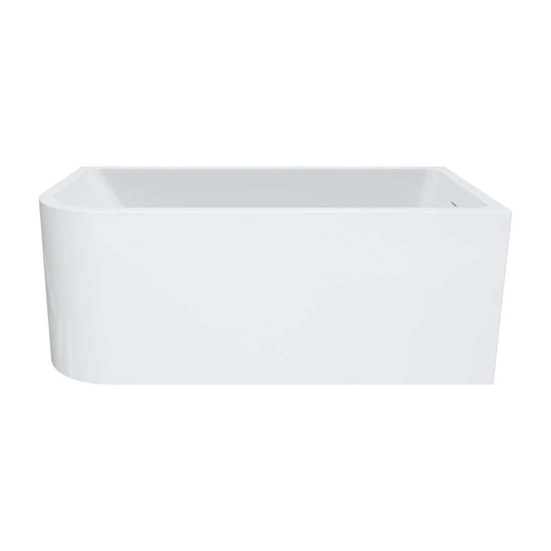 Fienza Hustle Left-Hand Multi-Fit Acrylic Bath with Overflow, 1700mm