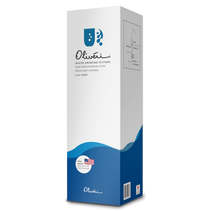 Inline Water Filtration System Replacement Cartridge for Standard Water Use