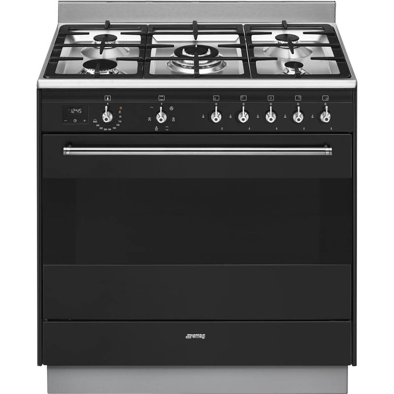 Smeg Duel Fuel Freestanding Oven/Stove 90cm Anthracite