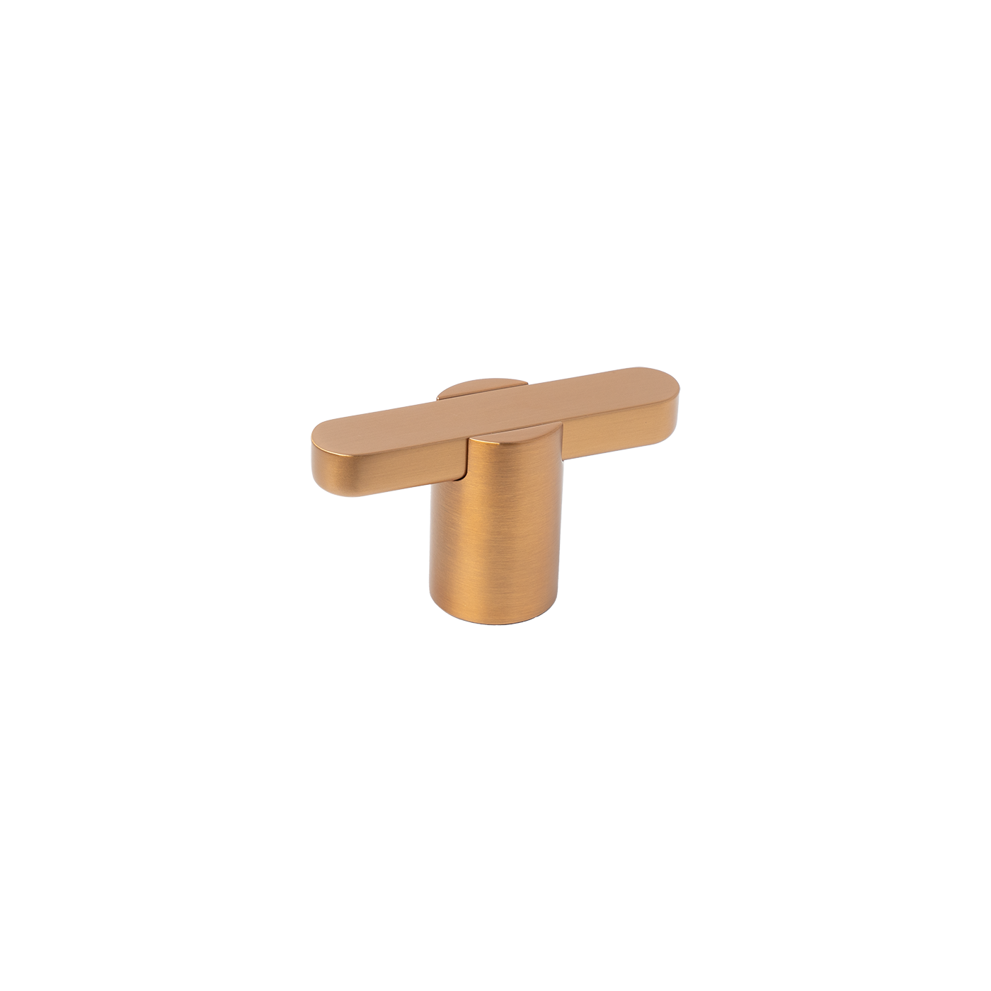 Momo Fusion T Knob 58mm in Brushed Dark Brass