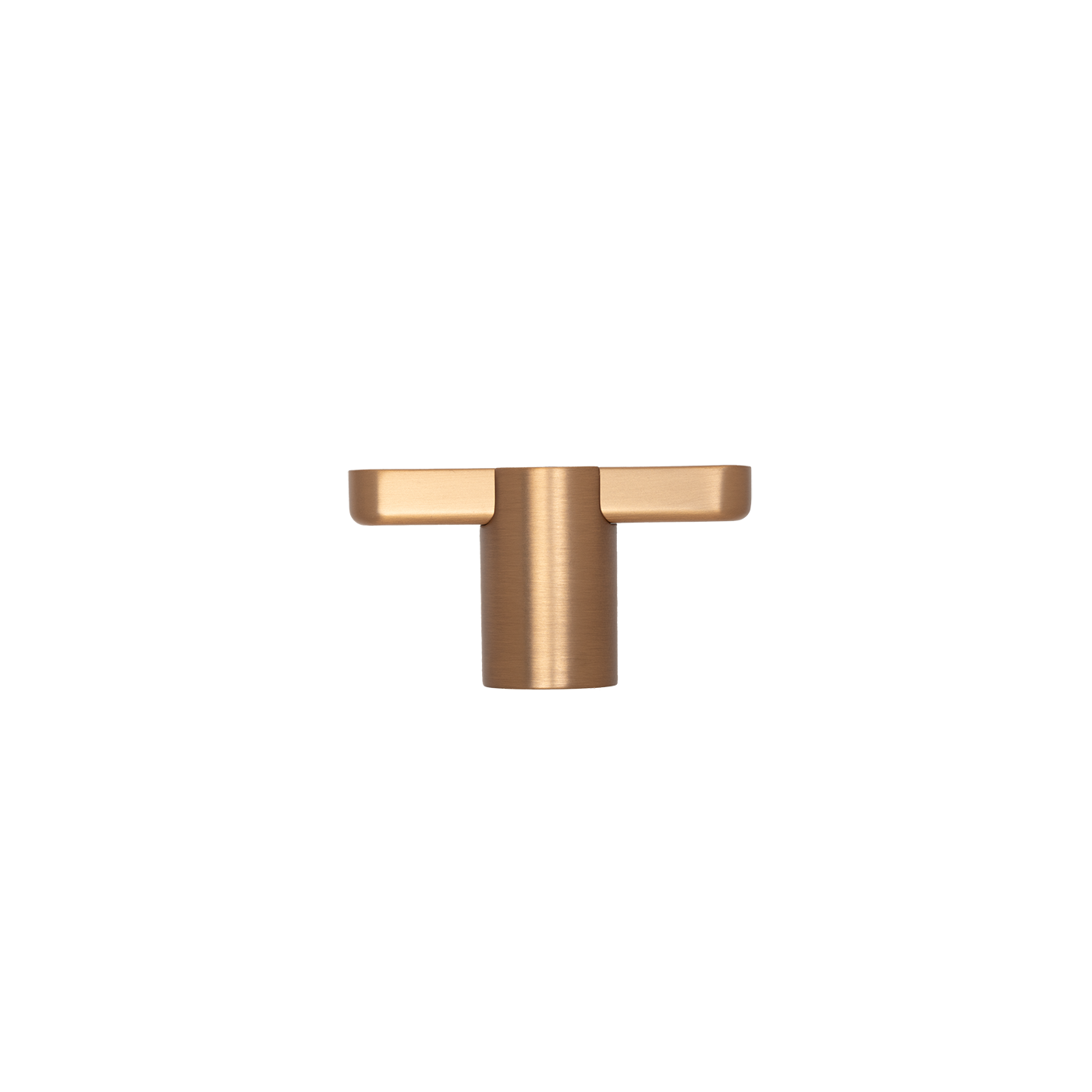 Momo Fusion T Knob 58mm in Brushed Dark Brass (1)