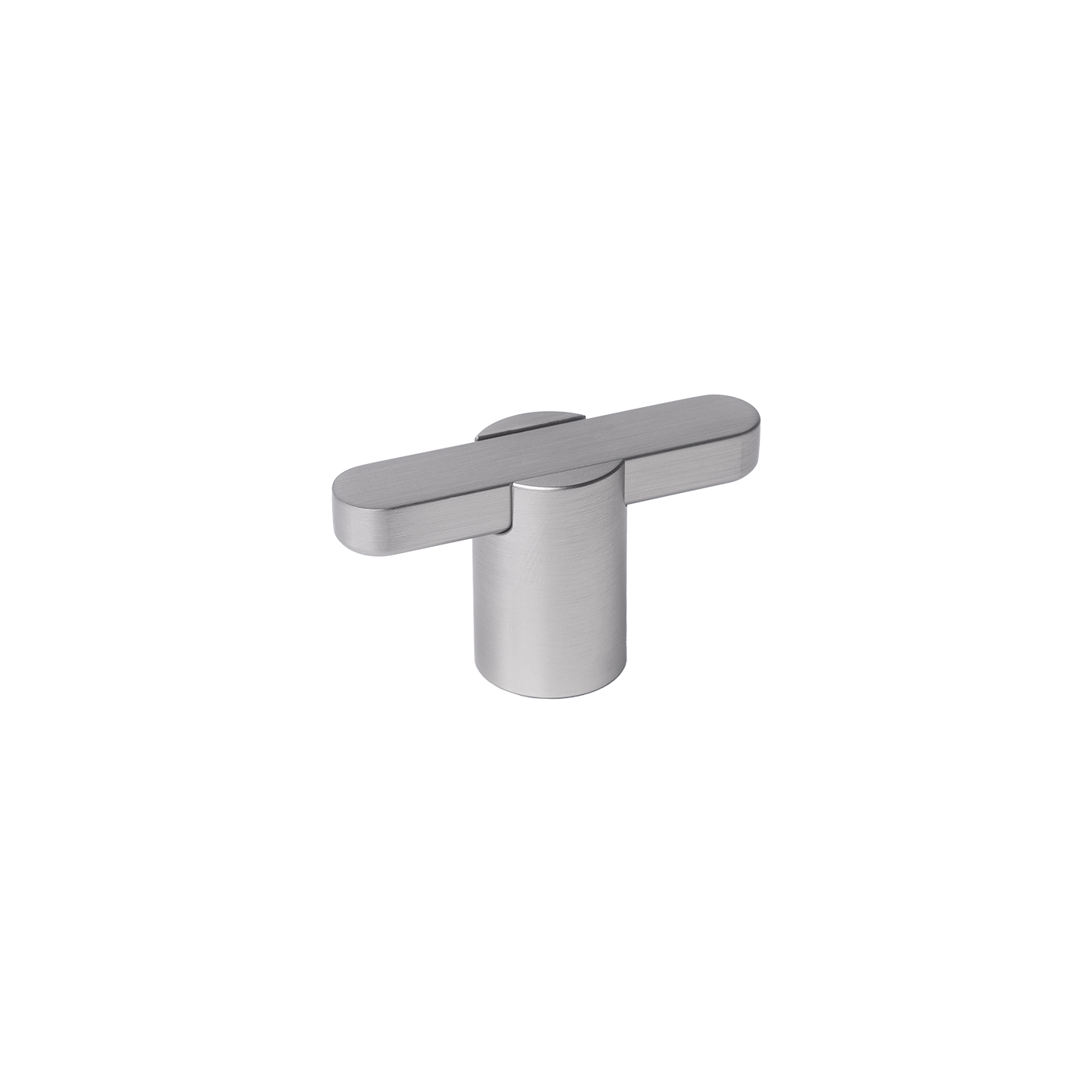 Momo Fusion T Knob 58mm in Brushed Nickel