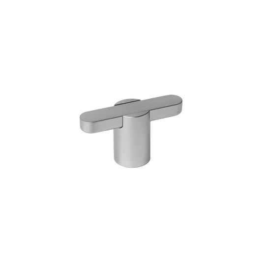 Momo Fusion T Knob 58mm in Brushed Nickel