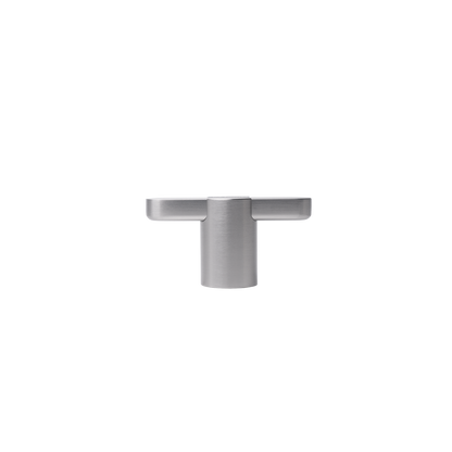 Momo Fusion T Knob 58mm in Brushed Nickel (1)