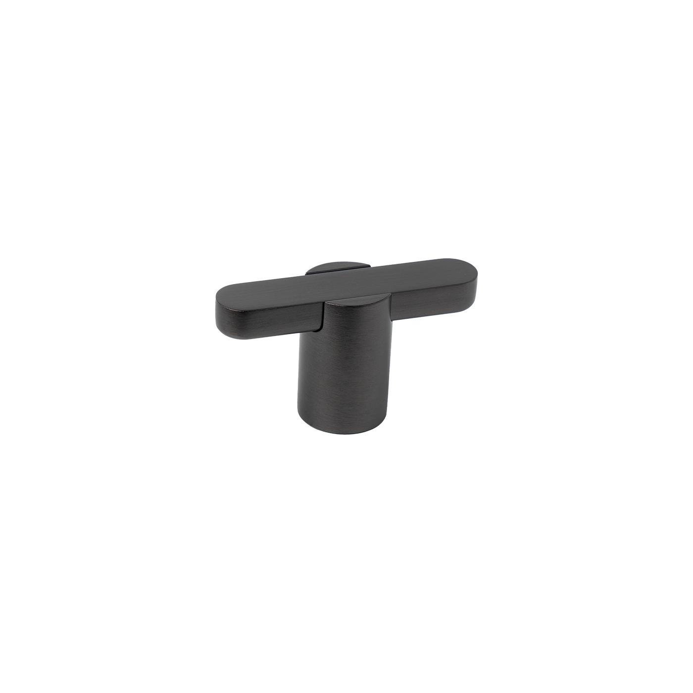 Momo Fusion T Knob 58mm in Black Titanium