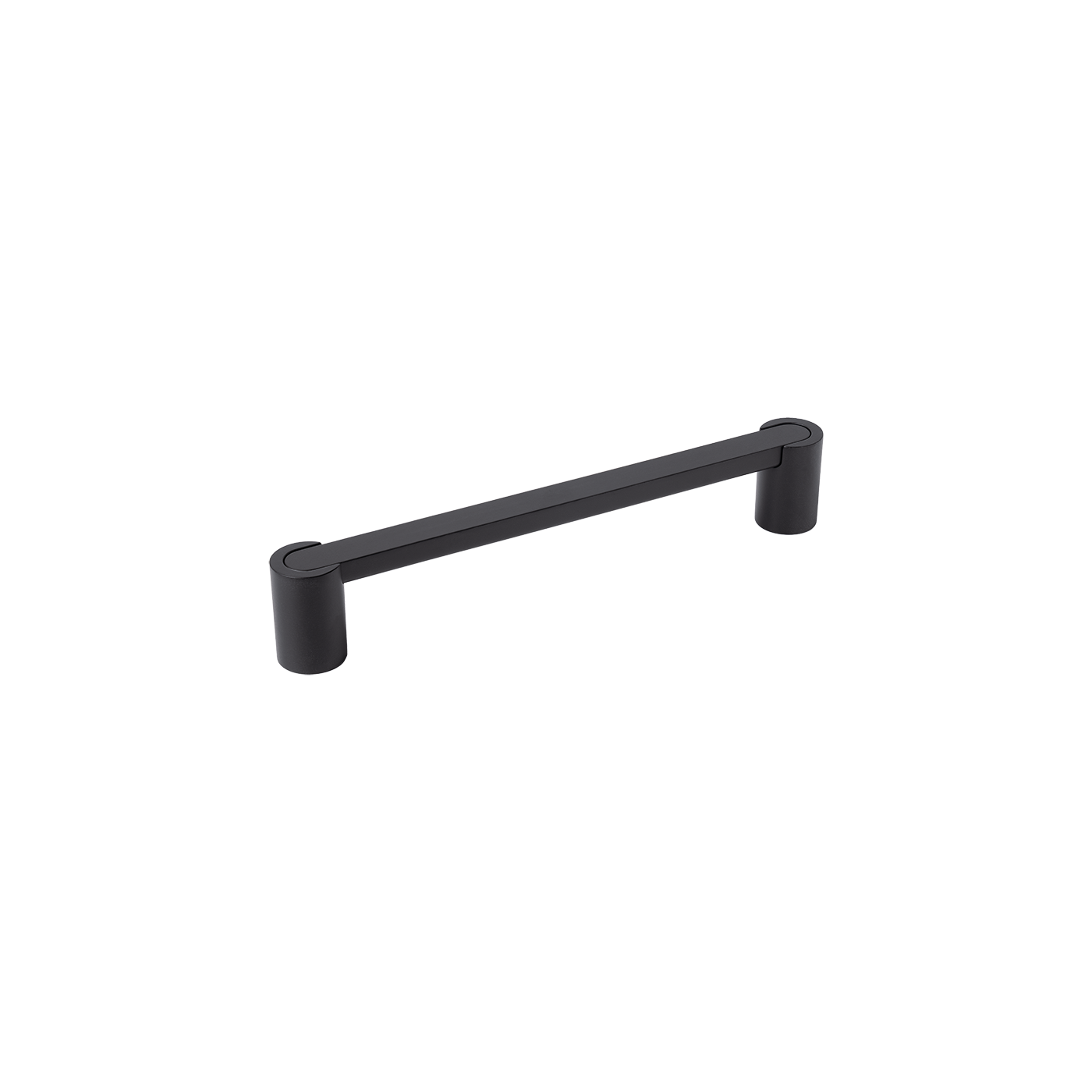Momo Fusion D Handle 160mm in Matt Black