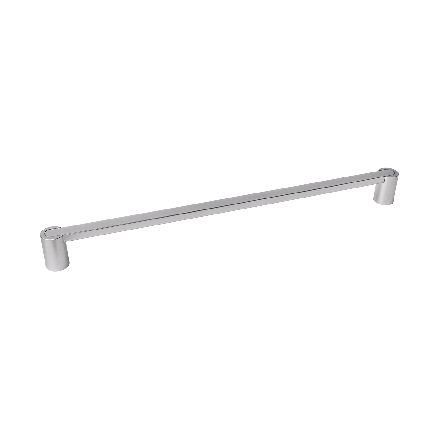 Momo Fusion D Handle 320mm in Brushed Nickel