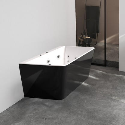 Florence Back to Wall Spa in Black