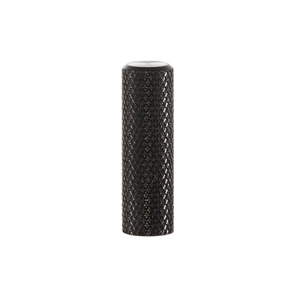 Momo Graf Knurled Cylinder 10mm in Brushed Black (2)