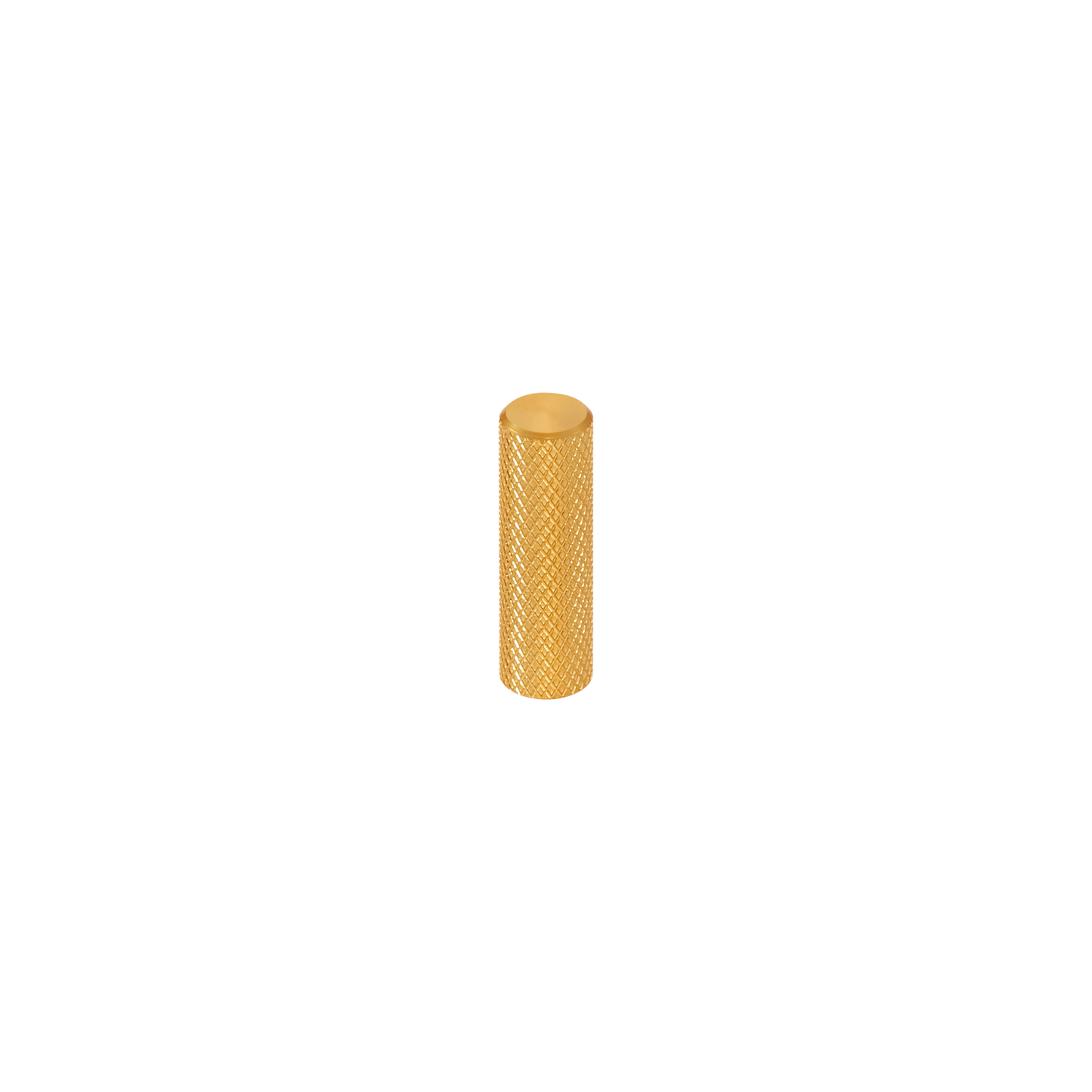 Momo Graf Knurled Cylinder 10mm in Brushed Dark Brass