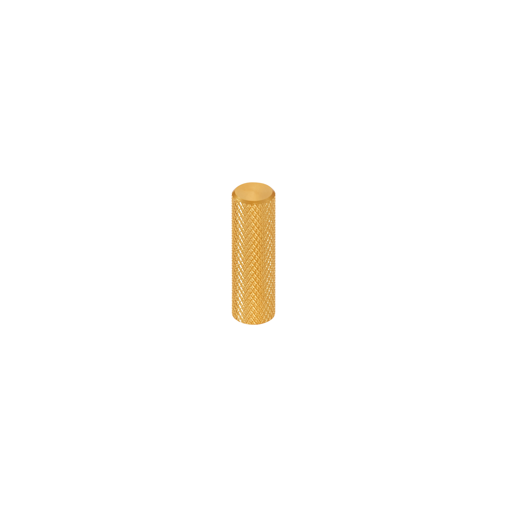 Momo Graf Knurled Cylinder 10mm in Brushed Dark Brass