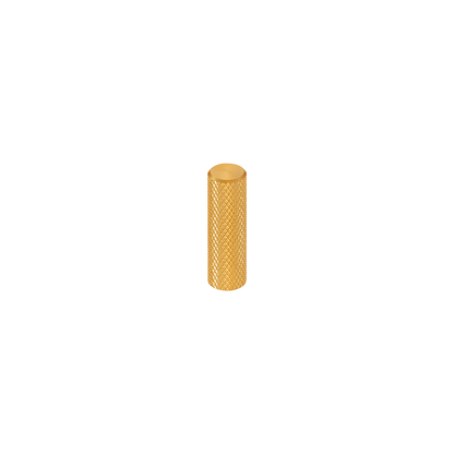 Momo Graf Knurled Cylinder 10mm in Brushed Dark Brass
