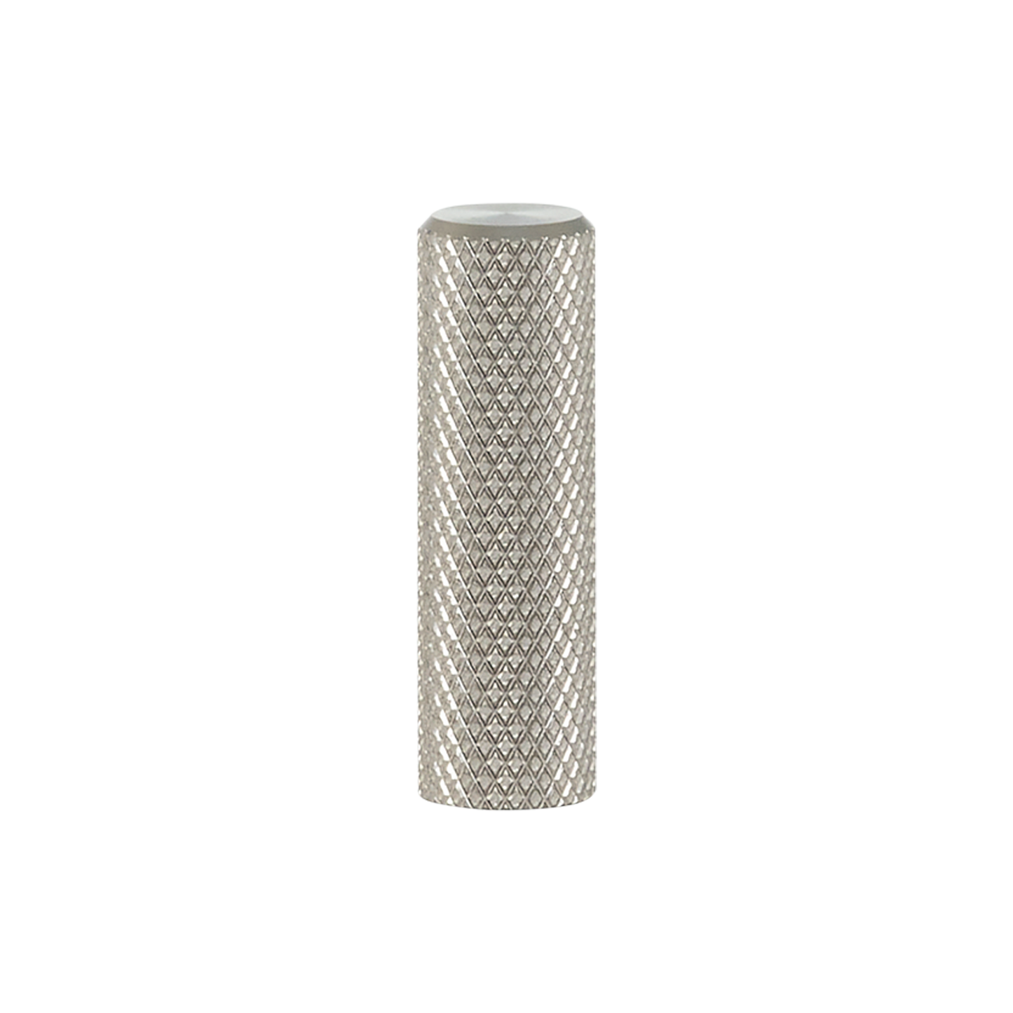 Momo Graf Knurled Cylinder 10mm in Dull Brushed Nickel (1)