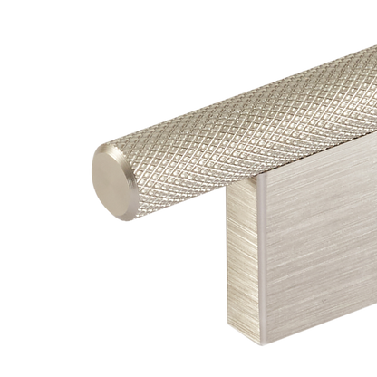 Momo Graf Knurled T Knob 60mm in Dull Brushed Nickel (2)