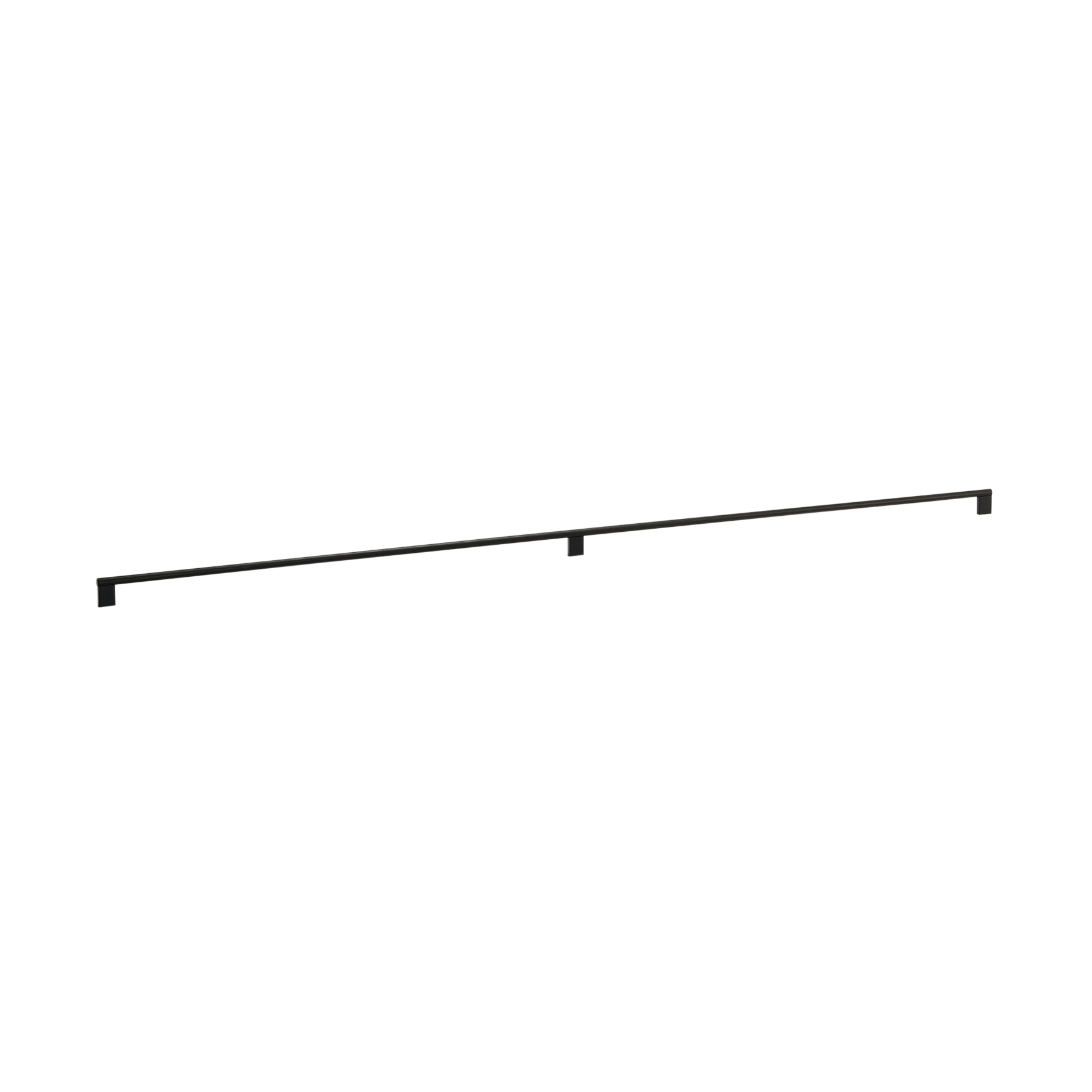 Momo Graf Knurled D Handle 1178mm in Brushed Black