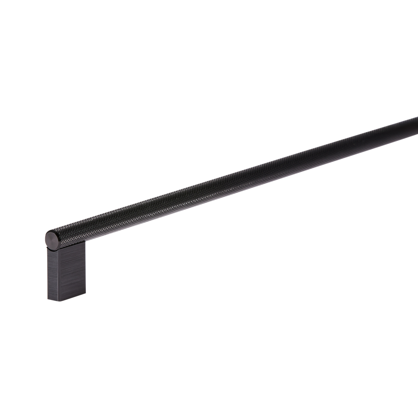 Momo Graf Knurled D Handle 1178mm in Brushed Black (2)