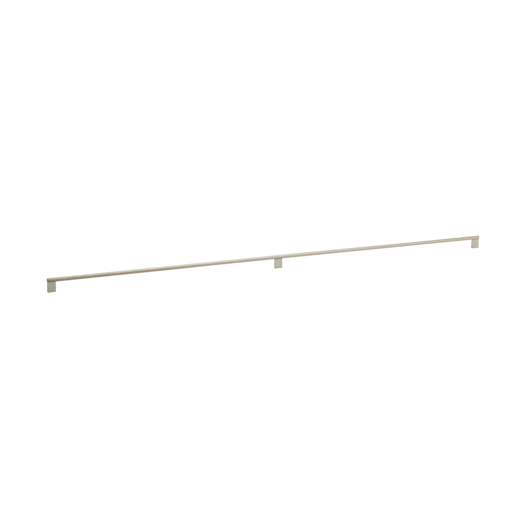 Momo Graf Knurled D Handle 1178mm in Dull Brushed Nickel