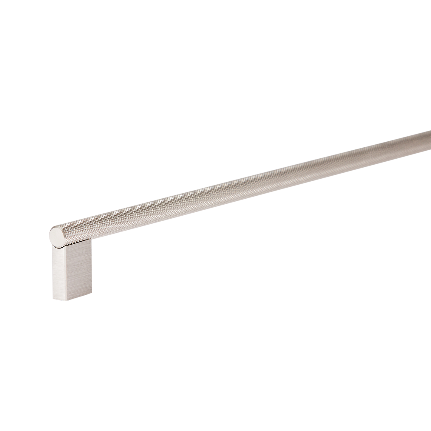 Momo Graf Knurled D Handle 1178mm in Dull Brushed Nickel (2)