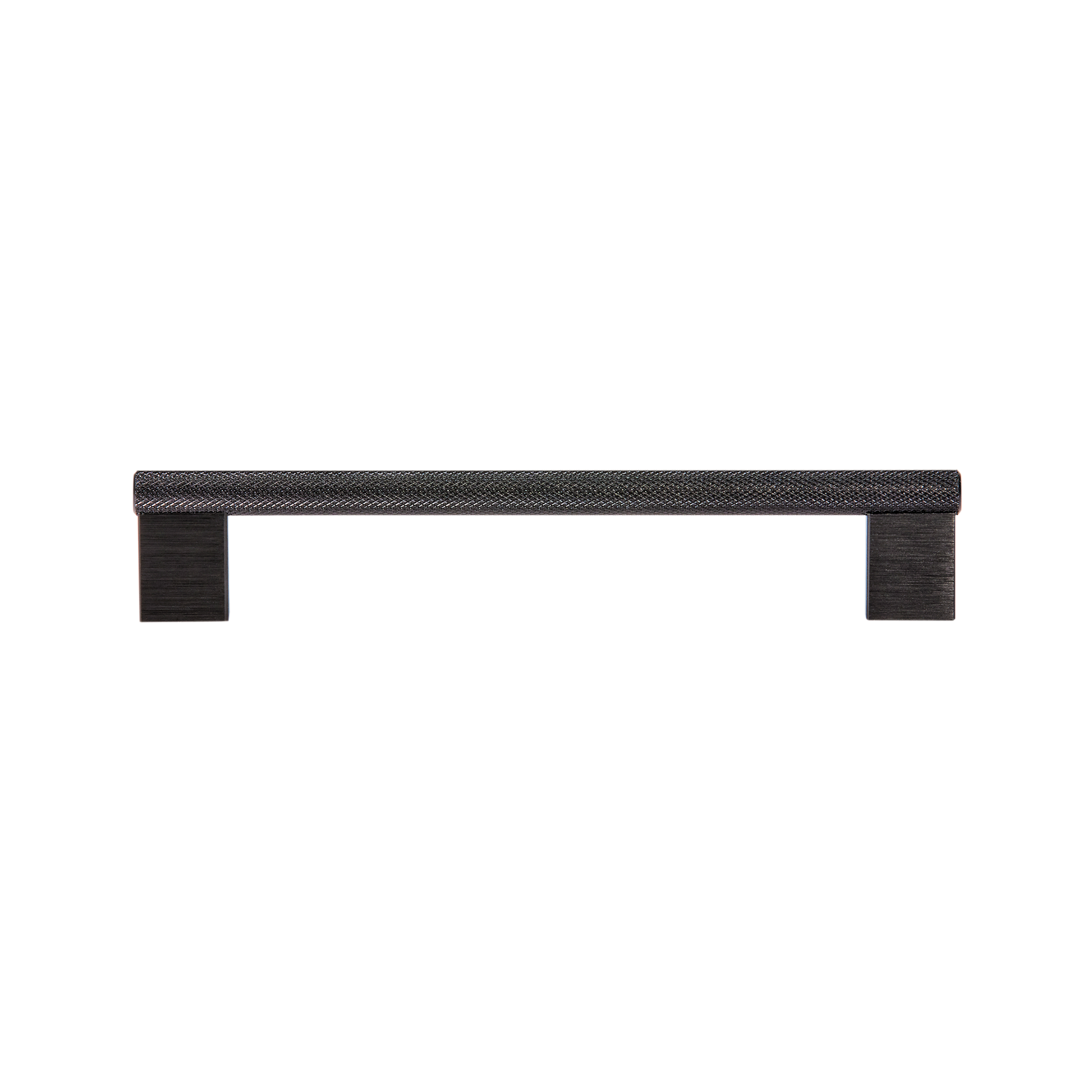 Momo Graf Knurled D Handle 160mm in Brushed Black (1)
