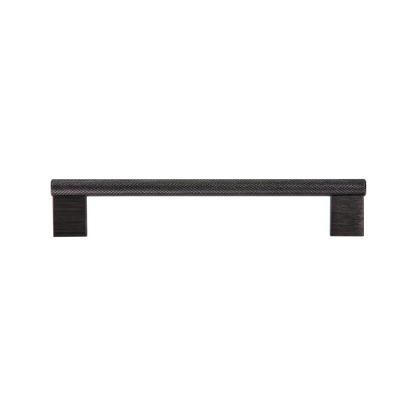 Momo Graf Knurled D Handle 160mm in Brushed Black (1)