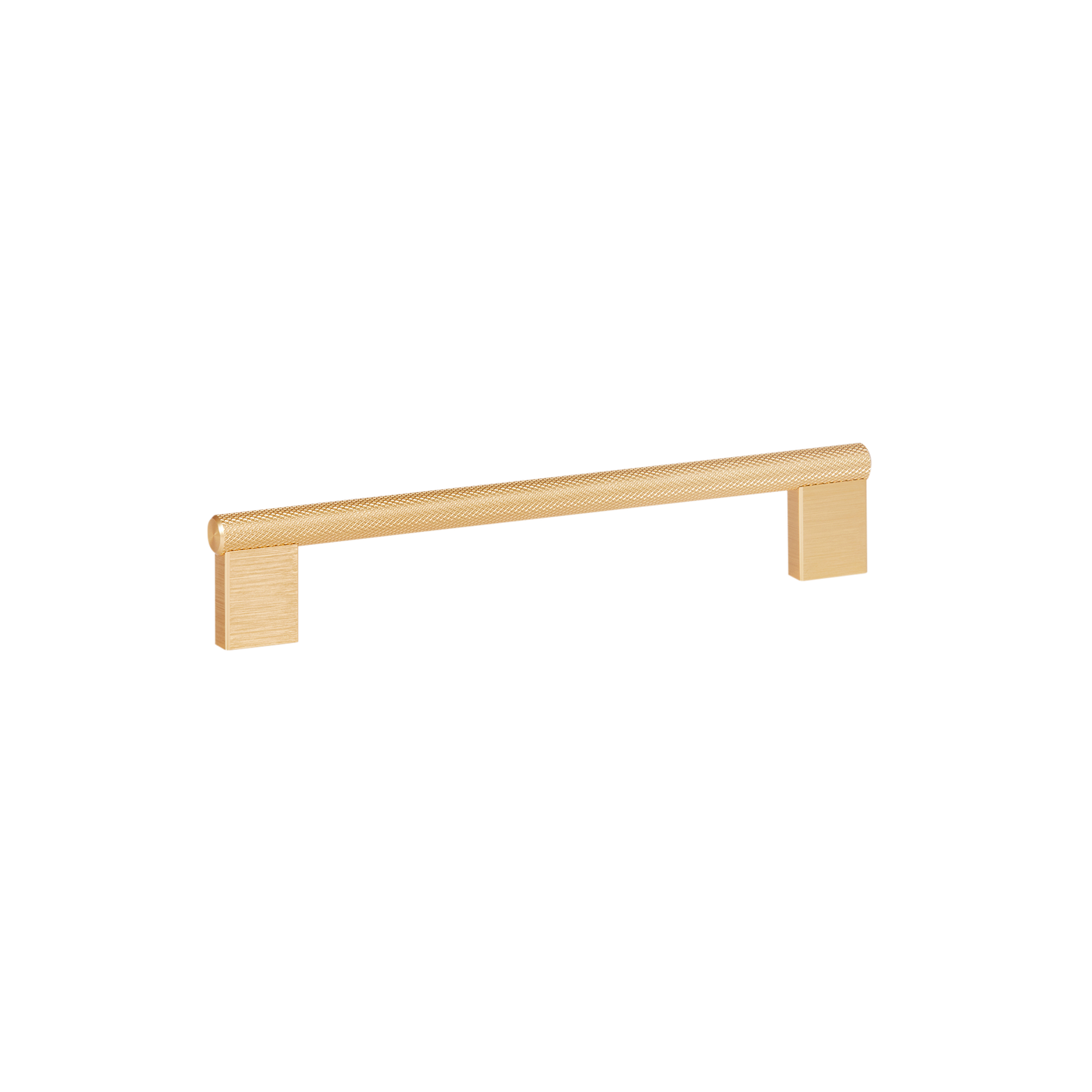 Momo Graf Knurled D Handle 160mm in Brushed Dark Brass