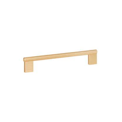 Momo Graf Knurled D Handle 160mm in Brushed Dark Brass