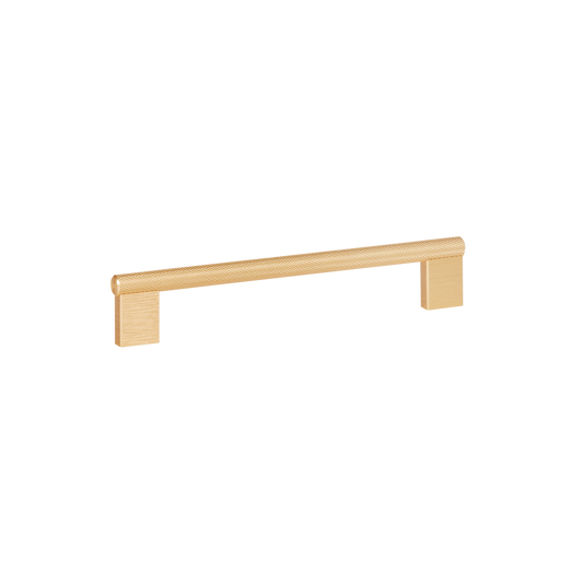 Momo Graf Knurled D Handle 160mm in Brushed Dark Brass