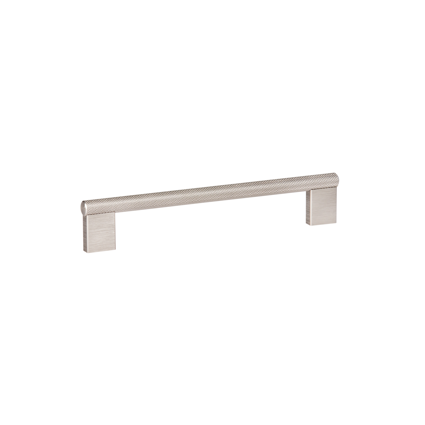 Momo Graf Knurled D Handle 160mm in Dull Brushed Nickel