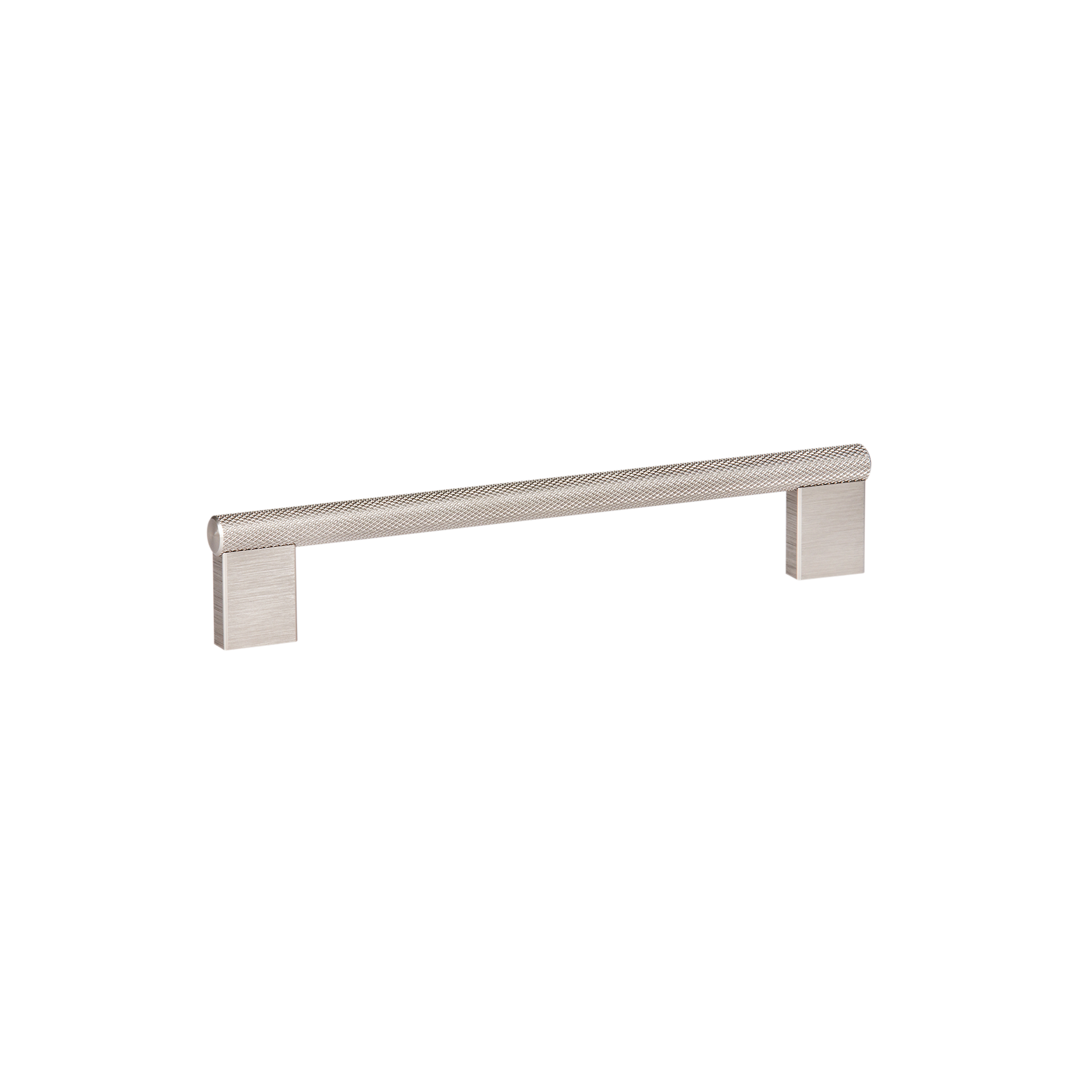 Momo Graf Knurled D Handle 160mm in Dull Brushed Nickel