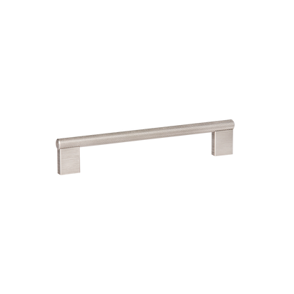 Momo Graf Knurled D Handle 160mm in Dull Brushed Nickel
