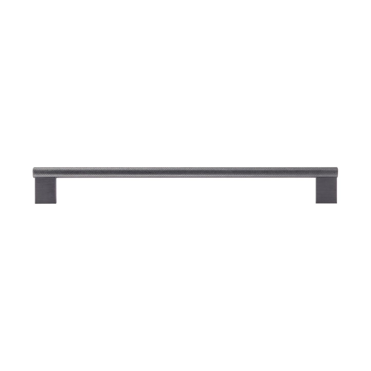 Momo Graf Knurled D Handle 256mm in Brushed Black (1)