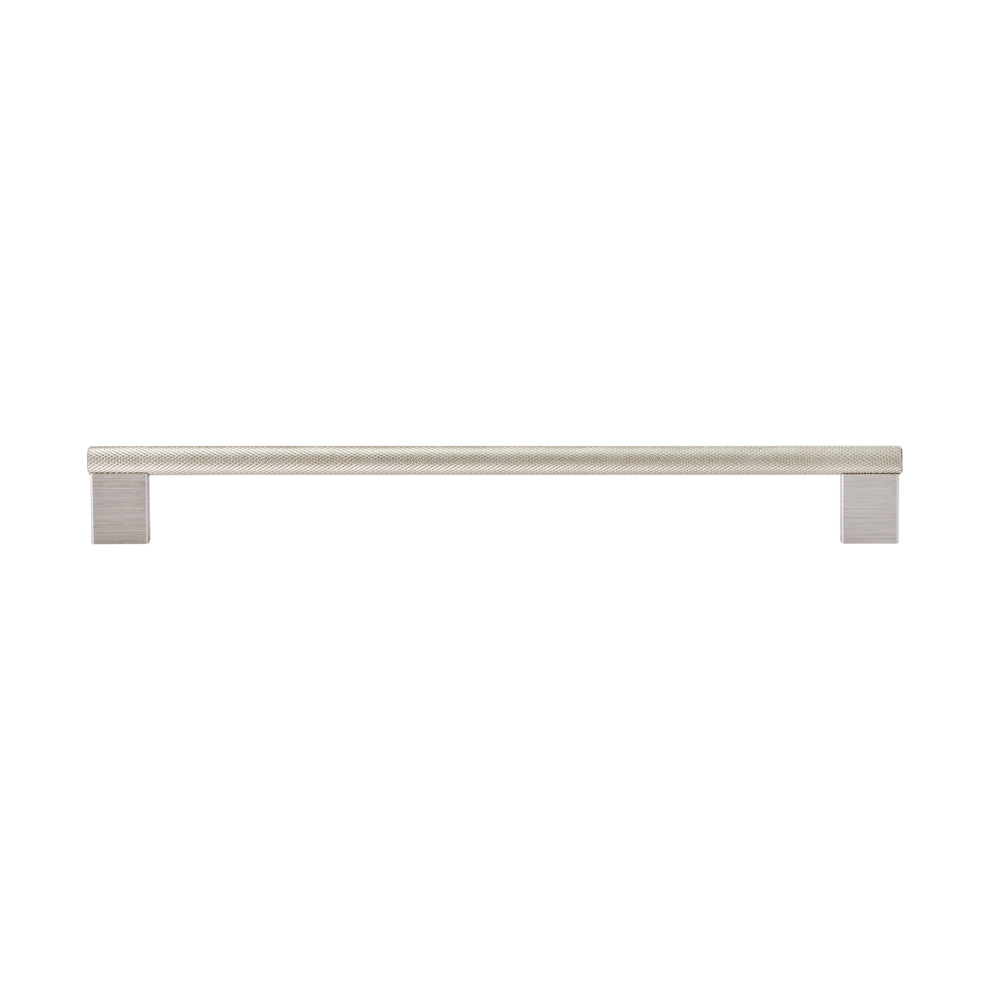 Momo Graf Knurled D Handle 256mm in Dull Brushed Nickel (1)