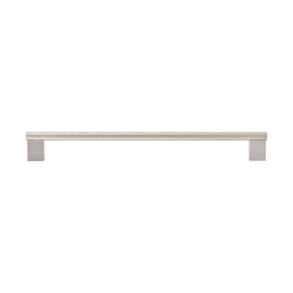 Momo Graf Knurled D Handle 256mm in Dull Brushed Nickel (1)
