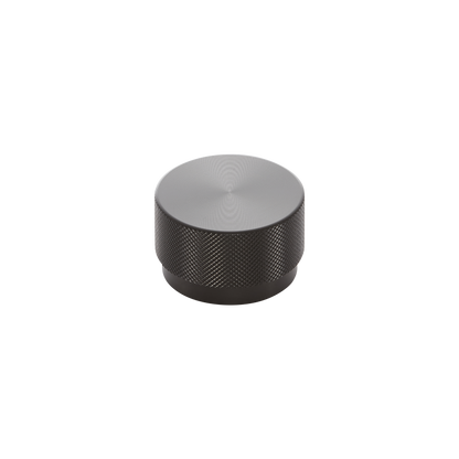 Momo Graf Round Knob 50mm in Brushed Black
