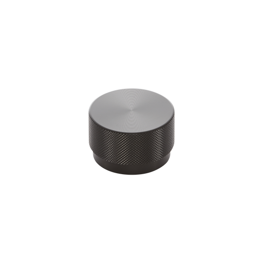 Momo Graf Round Knob 50mm in Brushed Black