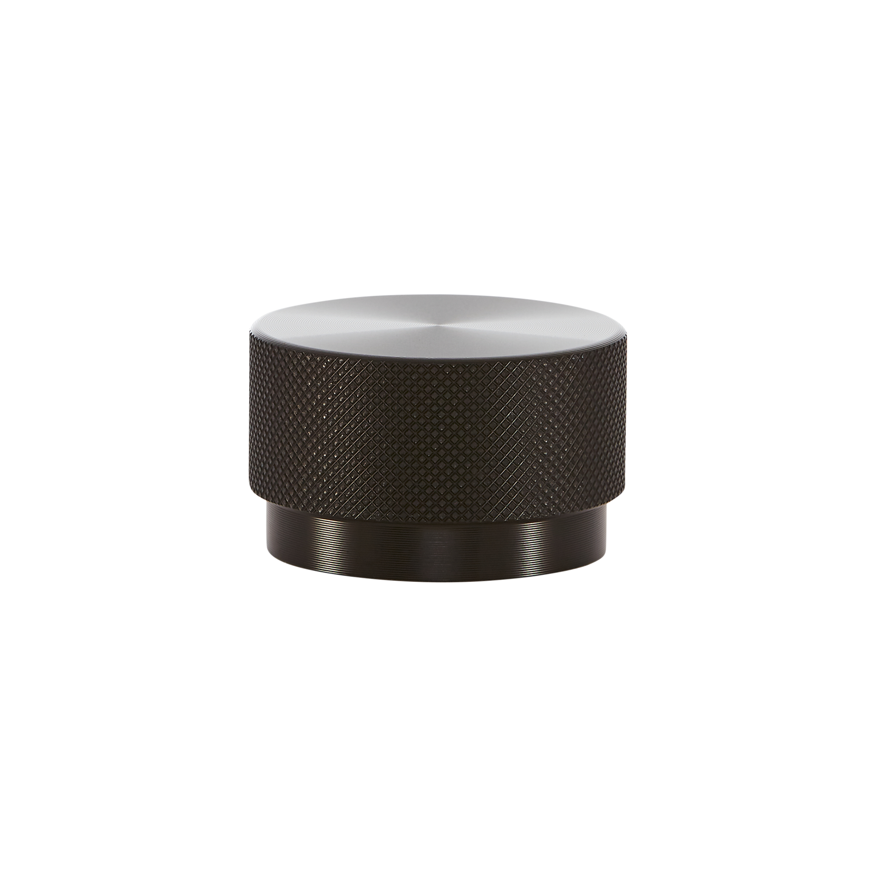 Momo Graf Round Knob 50mm in Brushed Black (1)