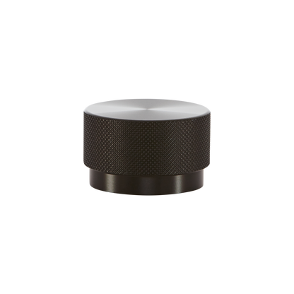 Momo Graf Round Knob 50mm in Brushed Black (1)