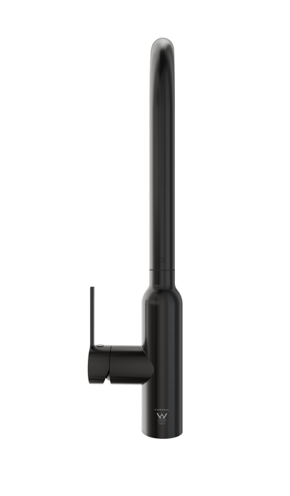 Navona Carysil Round Gun Metal Pull Out Kitchen Mixer